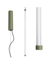 Thoro Lampa wisząca TRANG 100 zielona oliwka LED 4000K TH.913