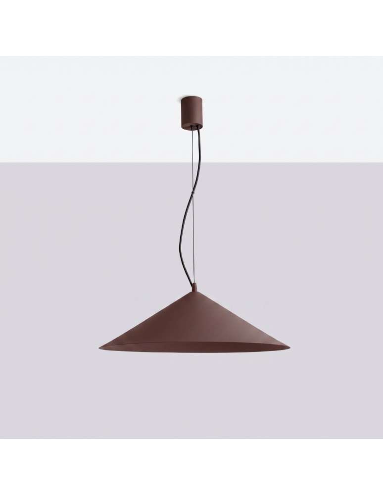 Thoro Lampa wisząca FINT brązowa LED 3000K TH.945