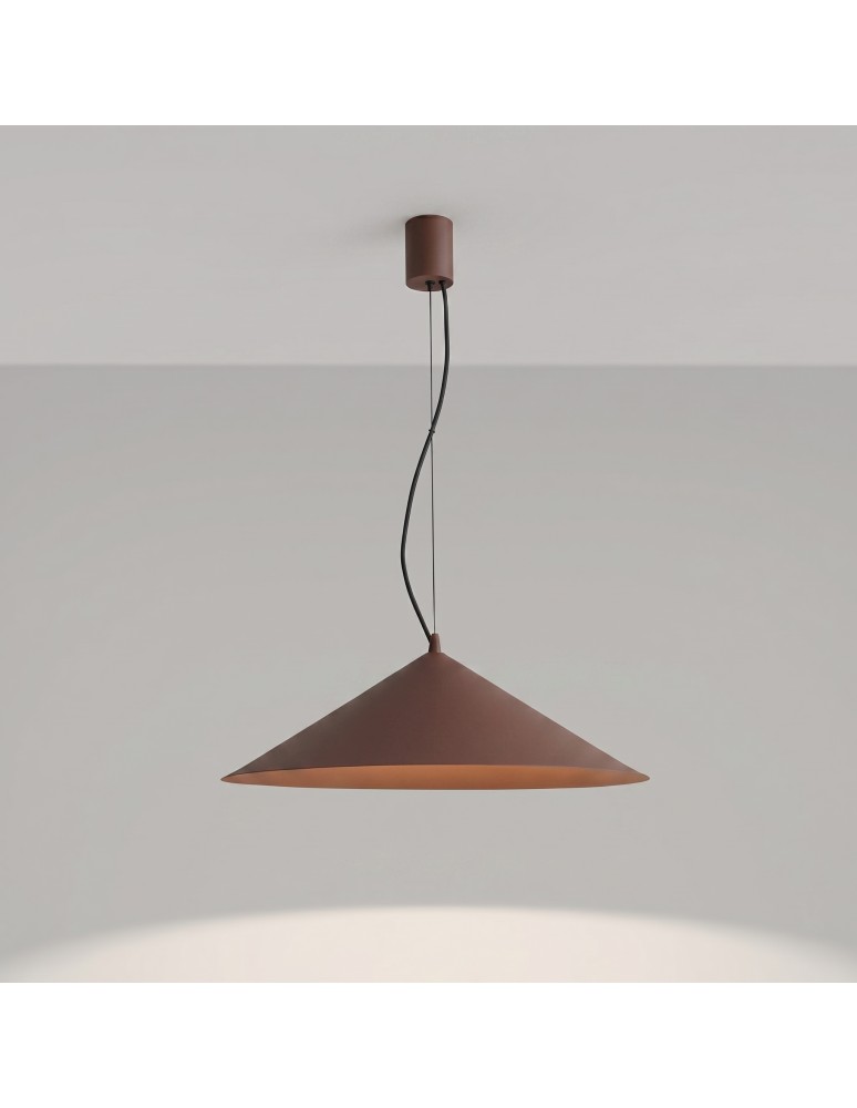 Thoro Lampa wisząca FINT brązowa LED 3000K TH.945