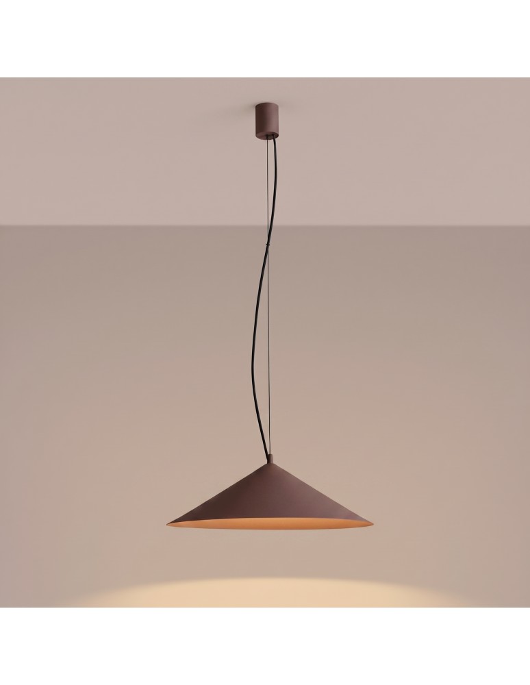 Thoro Lampa wisząca FINT brązowa LED 3000K TH.945