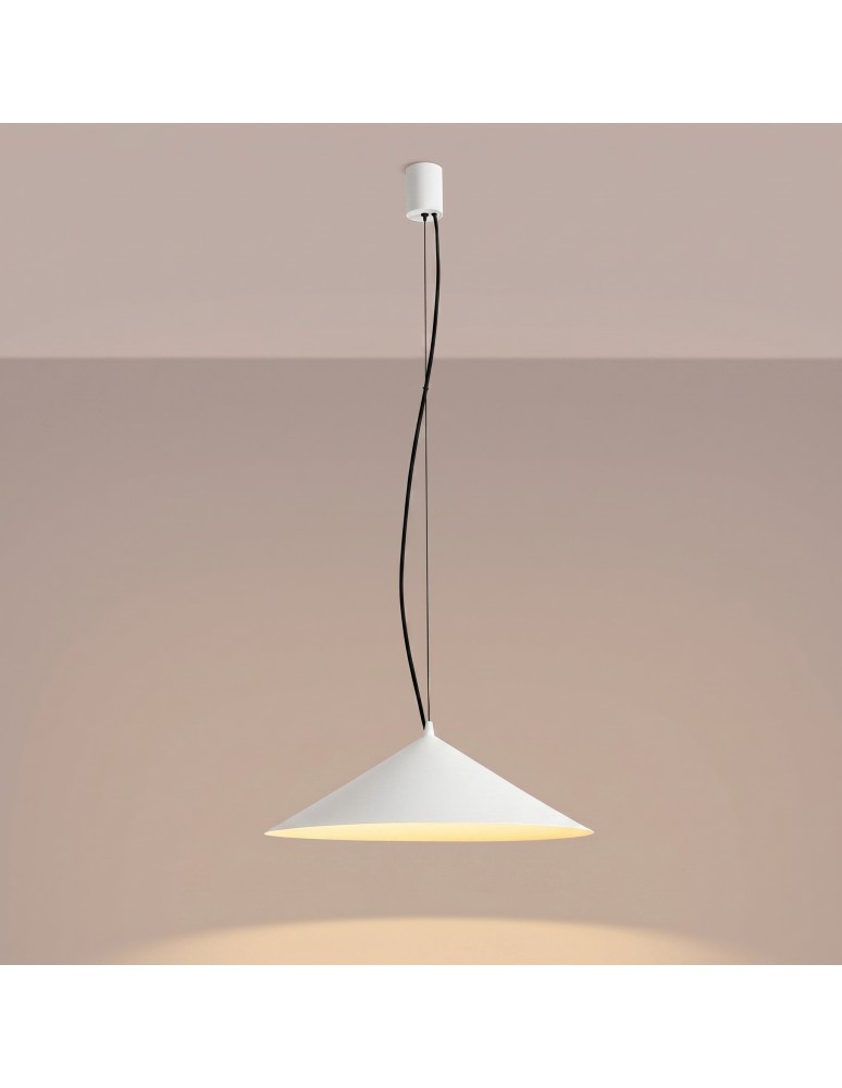 Thoro Lampa wisząca FINT biała LED 3000K TH.946