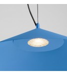 Thoro Lampa wisząca FINT błękitna LED 3000K TH.947