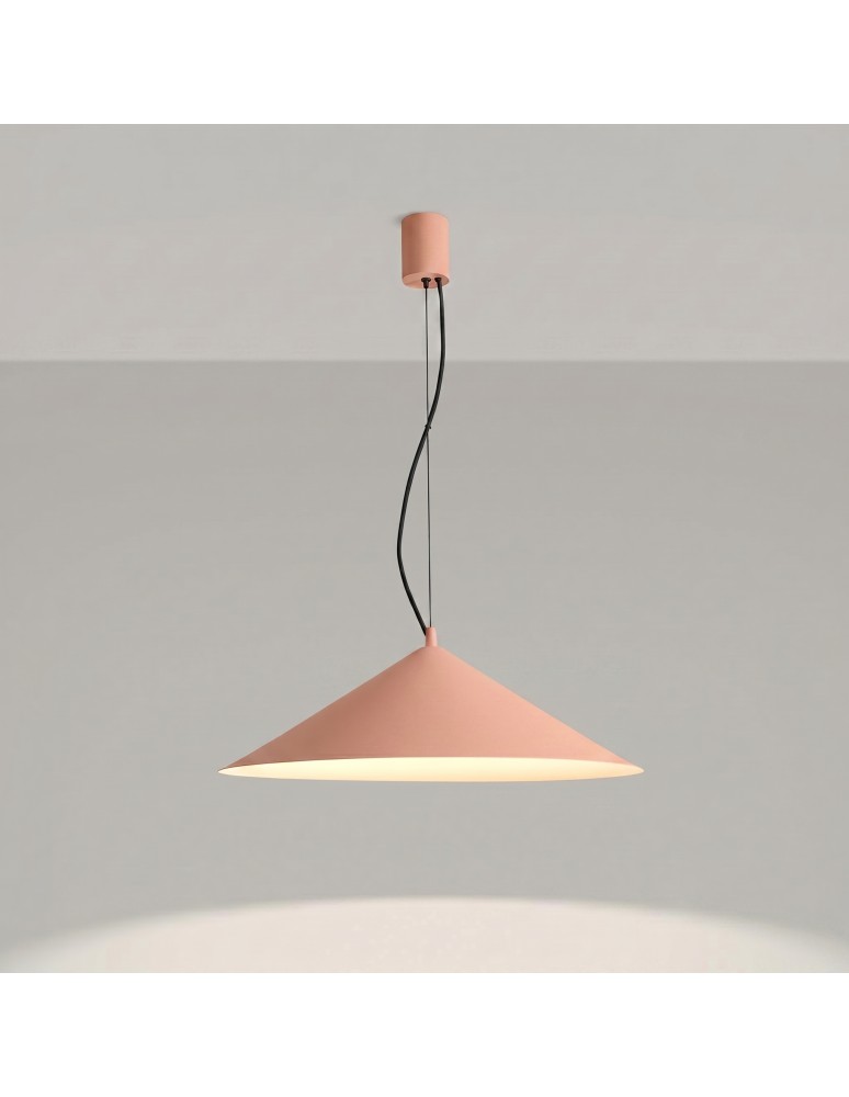 Thoro Lampa wisząca FINT brzoskwiniowa LED 3000K TH.948