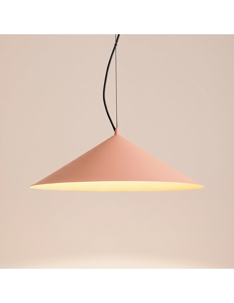 Thoro Lampa wisząca FINT brzoskwiniowa LED 3000K TH.948