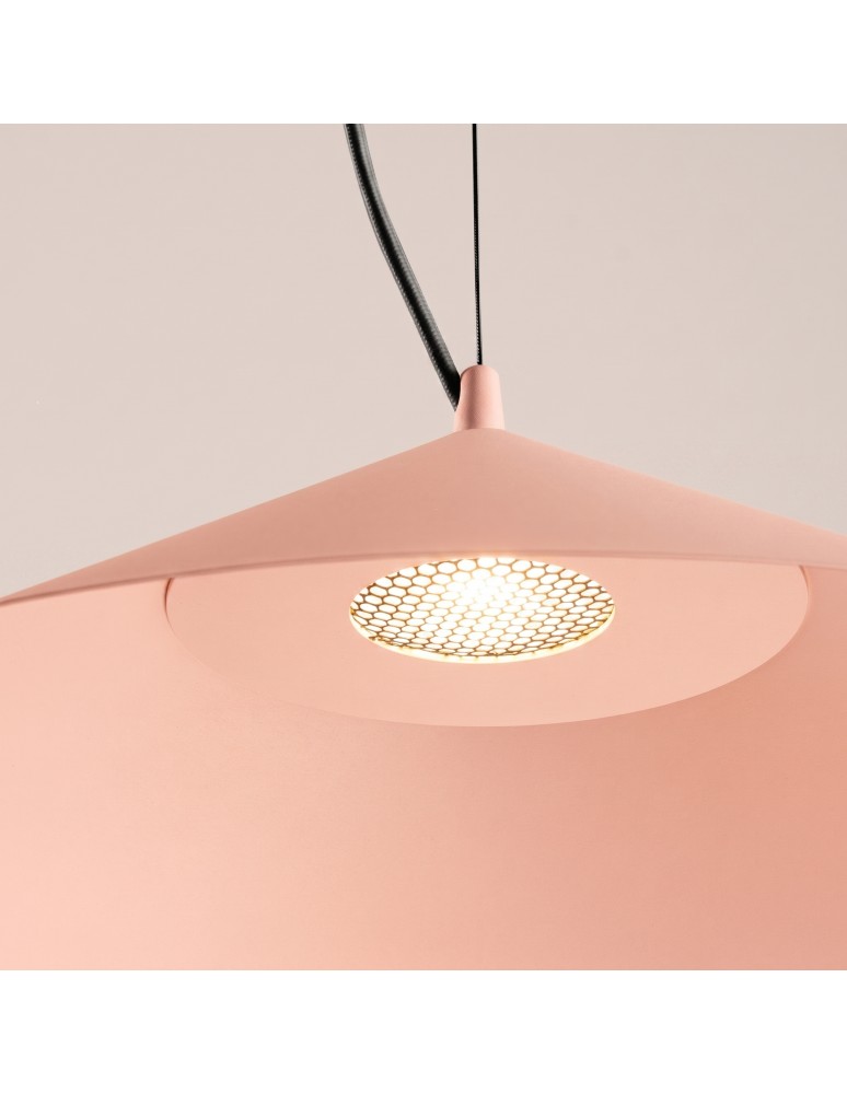Thoro Lampa wisząca FINT brzoskwiniowa LED 3000K TH.948