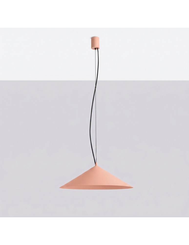Thoro Lampa wisząca FINT brzoskwiniowa LED 3000K TH.948