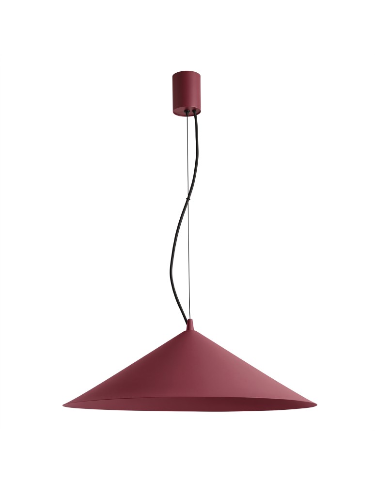 Thoro Lampa wisząca FINT burgund LED 3000K TH.949