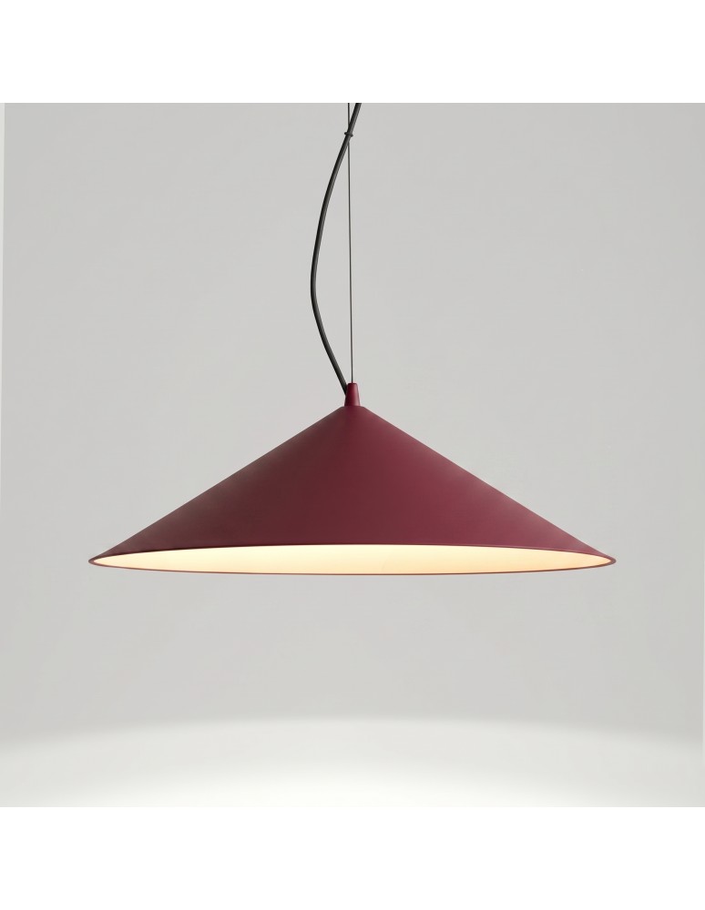 Thoro Lampa wisząca FINT burgund LED 3000K TH.949