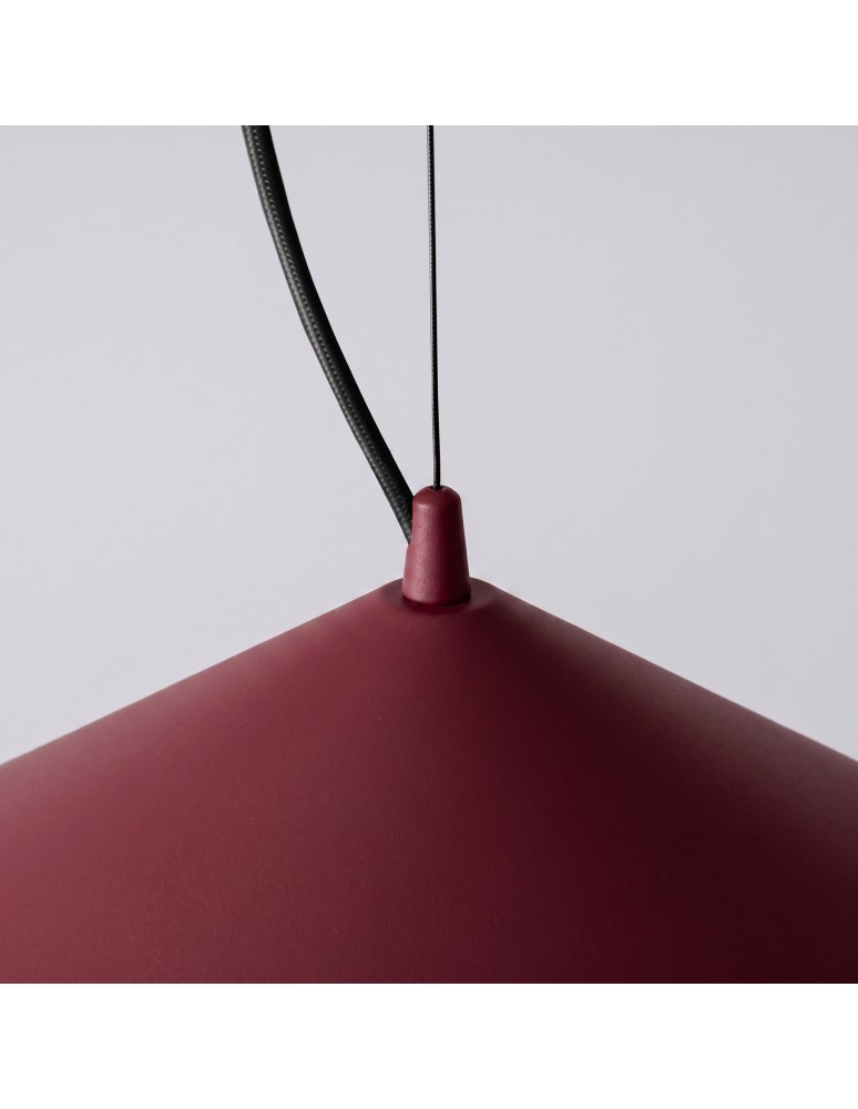 Thoro Lampa wisząca FINT burgund LED 3000K TH.949