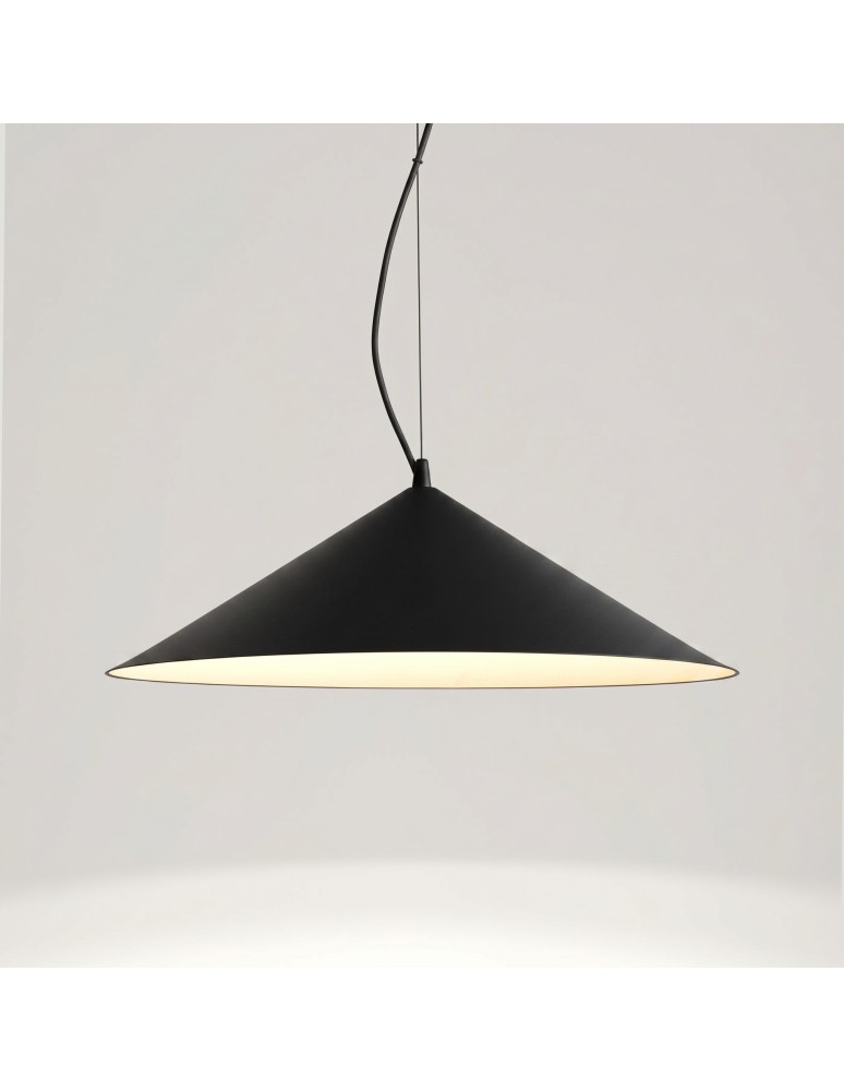Thoro Lampa wisząca FINT czarna LED 3000K TH.950
