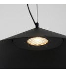 Thoro Lampa wisząca FINT czarna LED 3000K TH.950