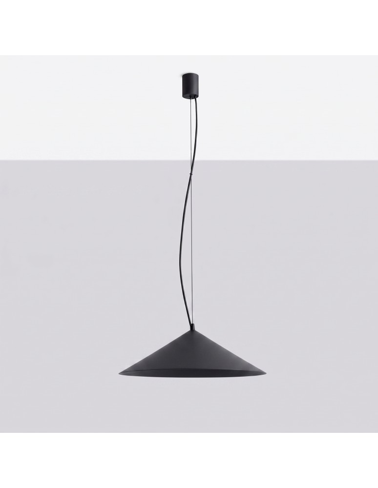 Thoro Lampa wisząca FINT czarna LED 3000K TH.950
