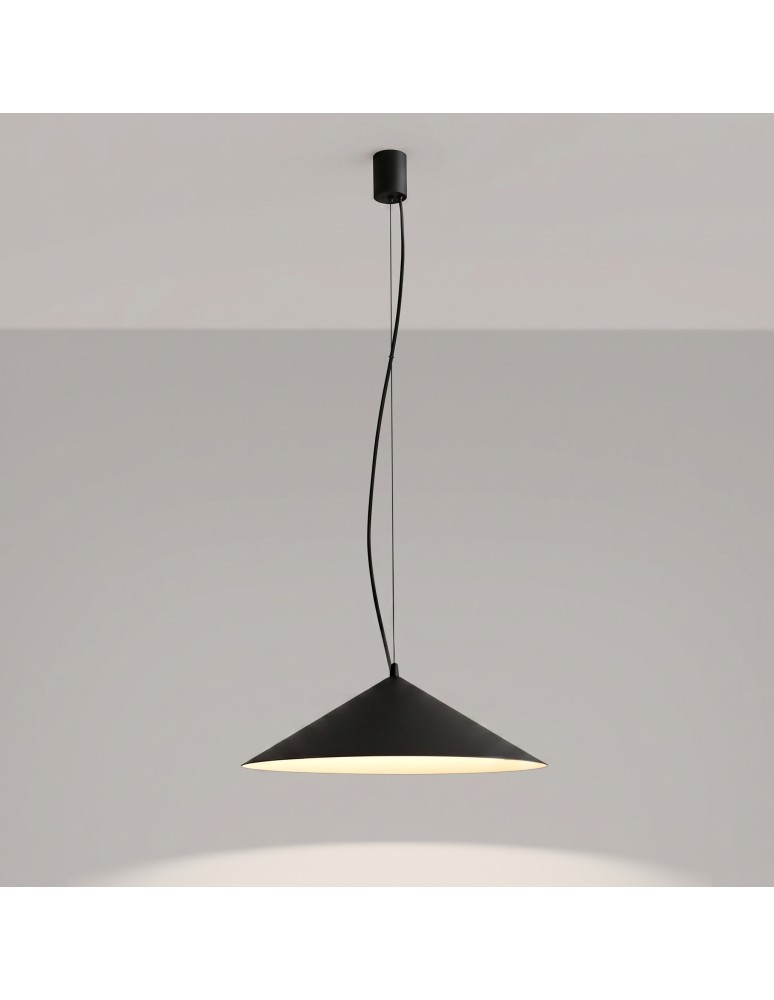 Thoro Lampa wisząca FINT czarna LED 3000K TH.950