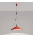 Thoro Lampa wisząca FINT czerwona LED 3000K TH.951