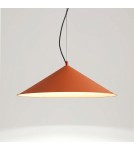 Thoro Lampa wisząca FINT ochra czerwona LED 3000K TH.953