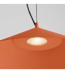 Thoro Lampa wisząca FINT ochra czerwona LED 3000K TH.953