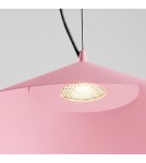 Thoro Lampa wisząca FINT różowa LED 3000K TH.954
