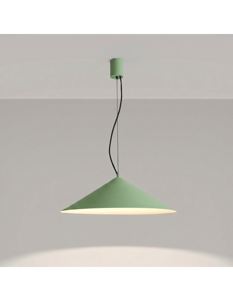 Thoro Lampa wisząca FINT szałwiowa LED 3000K TH.955
