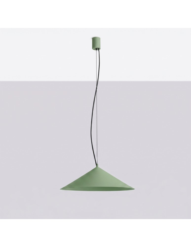 Thoro Lampa wisząca FINT szałwiowa LED 3000K TH.955
