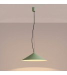 Thoro Lampa wisząca FINT szałwiowa LED 3000K TH.955