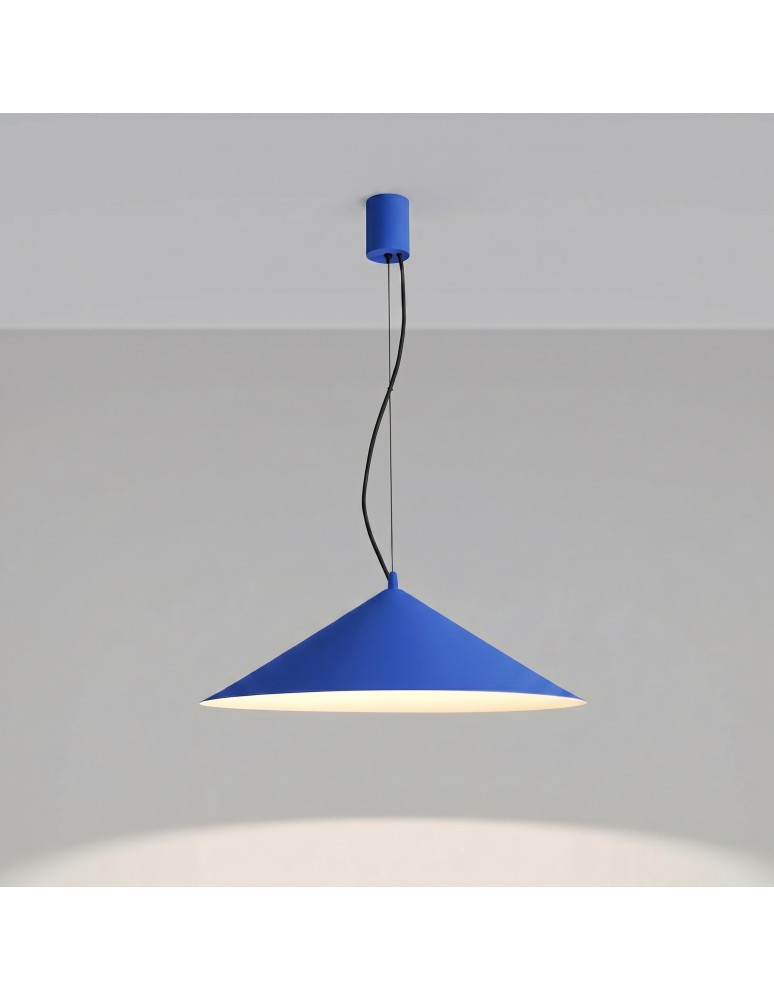 Thoro Lampa wisząca FINT ultramaryna LED 3000K TH.957