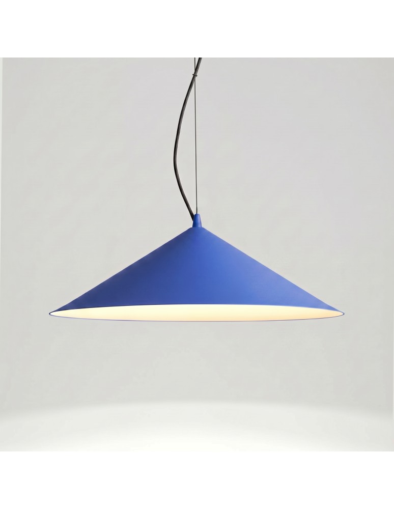 Thoro Lampa wisząca FINT ultramaryna LED 3000K TH.957