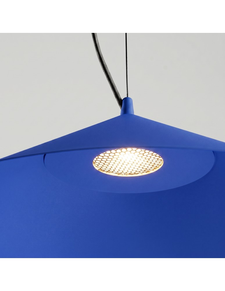 Thoro Lampa wisząca FINT ultramaryna LED 3000K TH.957