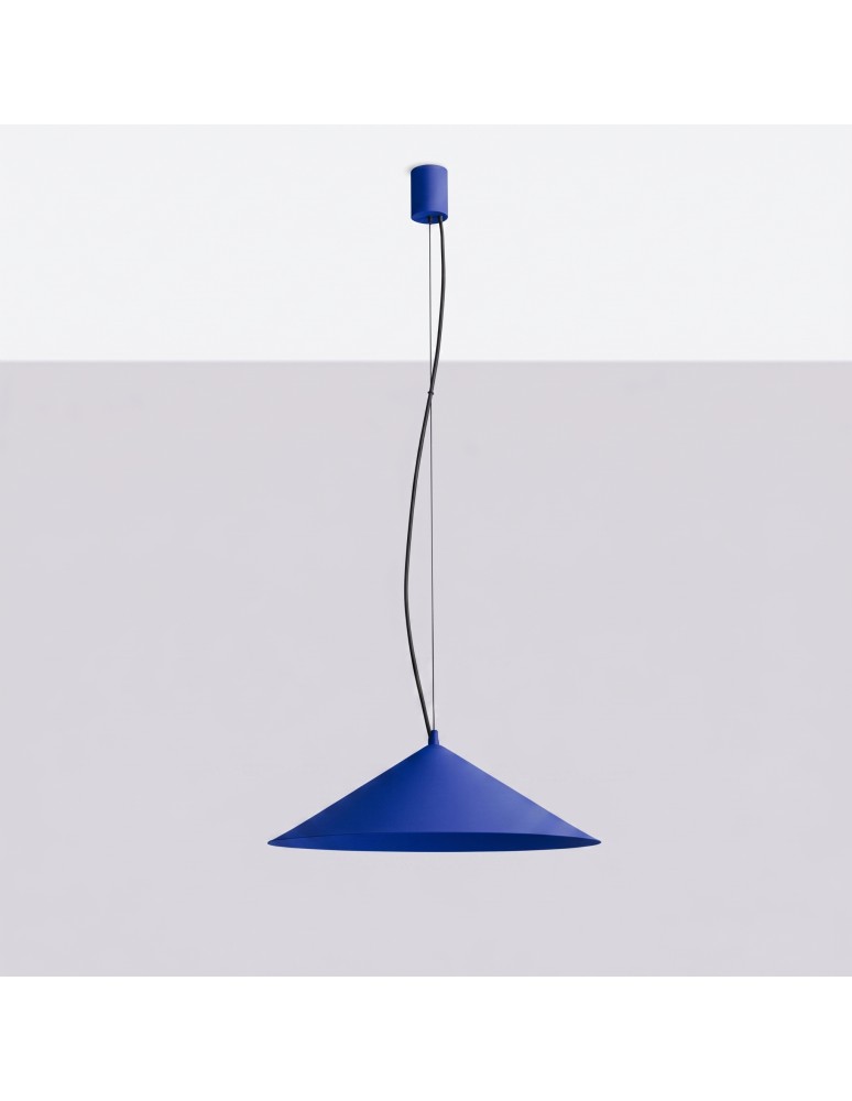 Thoro Lampa wisząca FINT ultramaryna LED 3000K TH.957