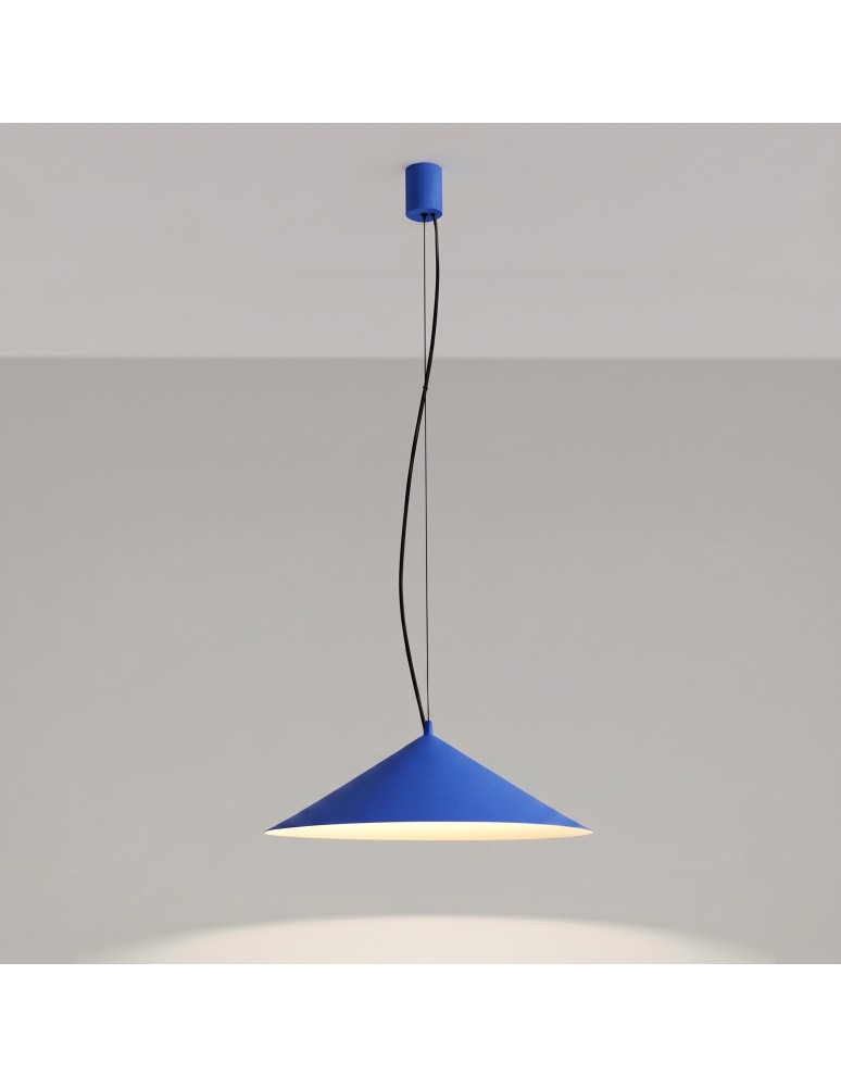 Thoro Lampa wisząca FINT ultramaryna LED 3000K TH.957