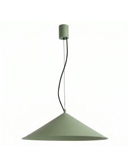 Thoro Lampa wisząca FINT zielona oliwka LED 3000K TH.958