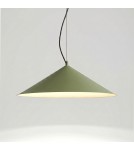 Thoro Lampa wisząca FINT zielona oliwka LED 3000K TH.958