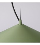 Thoro Lampa wisząca FINT zielona oliwka LED 3000K TH.958
