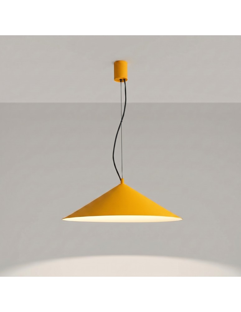 Thoro Lampa wisząca FINT żółta LED 3000K TH.959