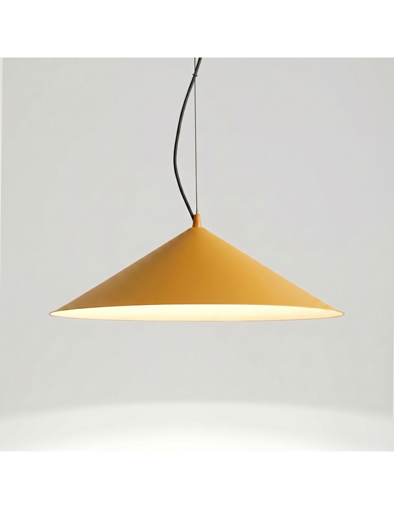 Thoro Lampa wisząca FINT żółta LED 3000K TH.959