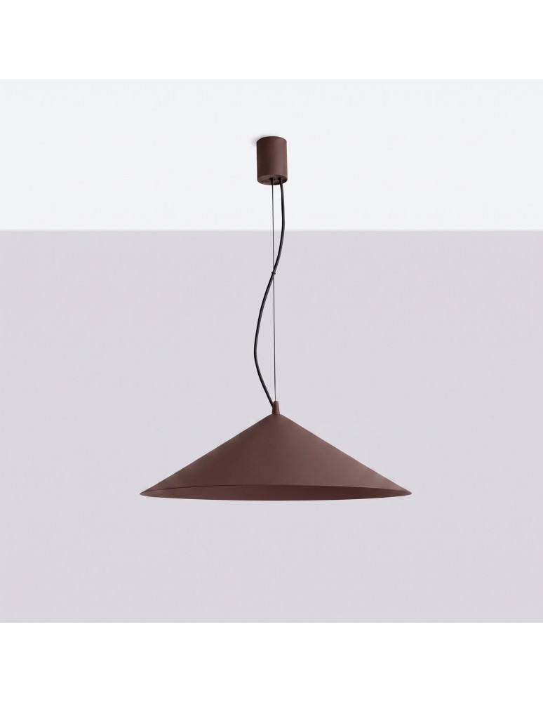Thoro Lampa wisząca FINT brązowa LED 4000K TH.960