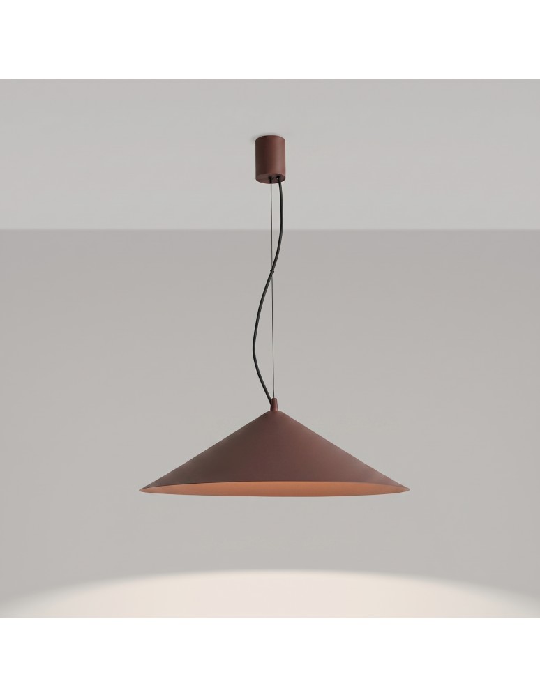 Thoro Lampa wisząca FINT brązowa LED 4000K TH.960