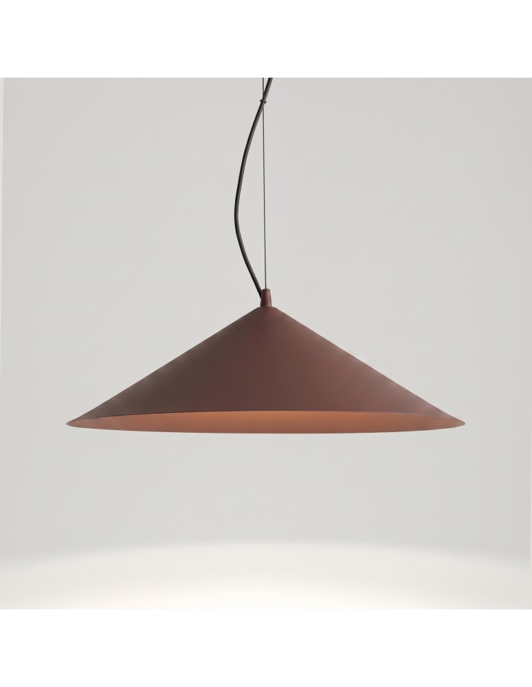Thoro Lampa wisząca FINT brązowa LED 4000K TH.960