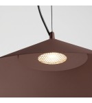 Thoro Lampa wisząca FINT brązowa LED 4000K TH.960