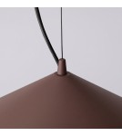Thoro Lampa wisząca FINT brązowa LED 4000K TH.960