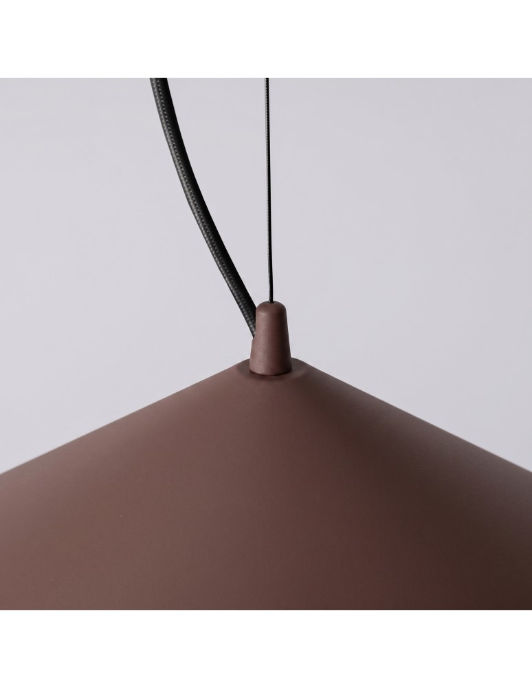 Thoro Lampa wisząca FINT brązowa LED 4000K TH.960
