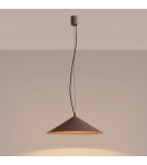 Thoro Lampa wisząca FINT brązowa LED 4000K TH.960