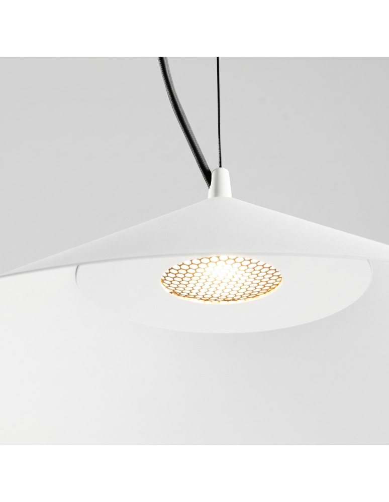 Thoro Lampa wisząca FINT biała LED 4000K TH.961