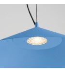 Thoro Lampa wisząca FINT błękitna LED 4000K TH.962