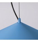Thoro Lampa wisząca FINT błękitna LED 4000K TH.962