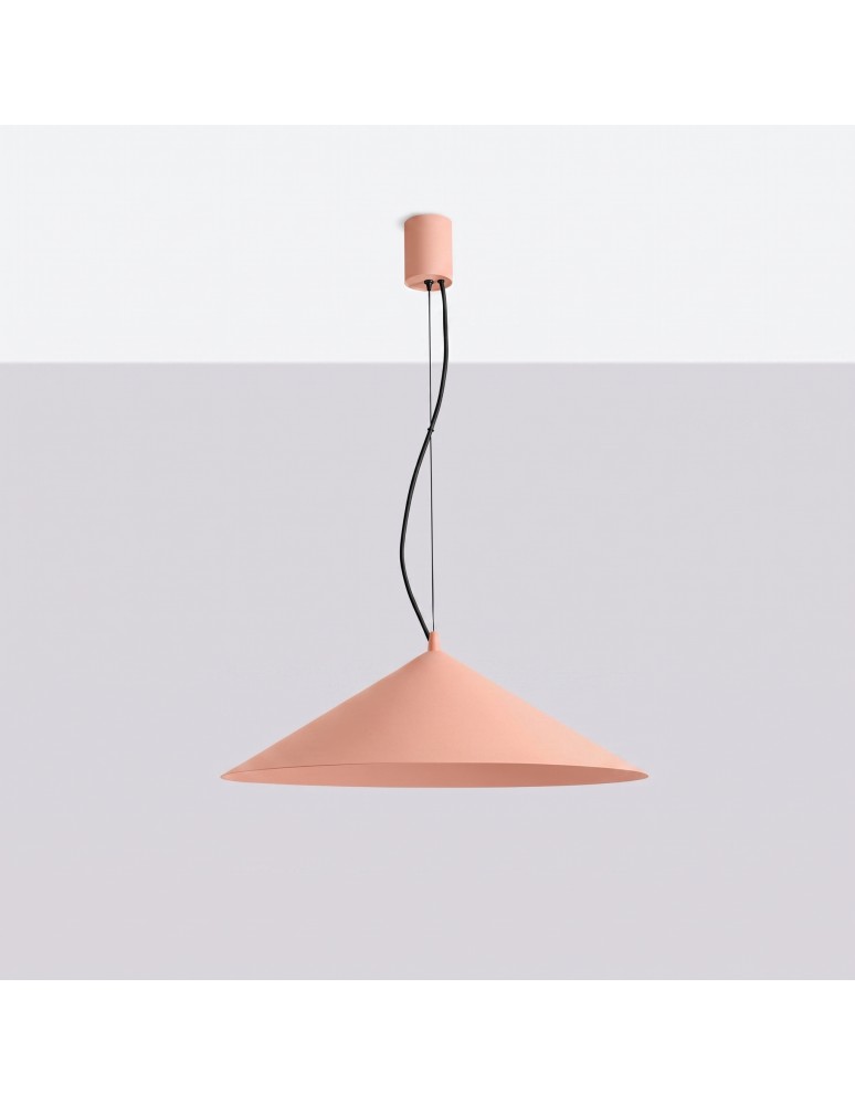 Thoro Lampa wisząca FINT brzoskwiniowa LED 4000K TH.963