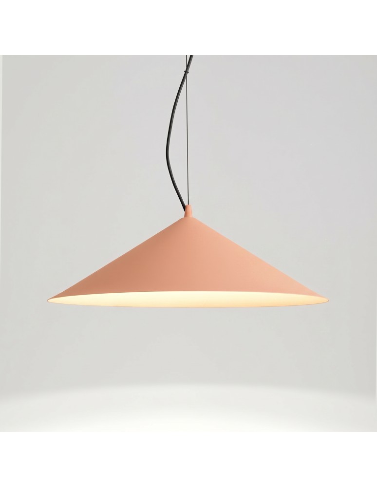 Thoro Lampa wisząca FINT brzoskwiniowa LED 4000K TH.963