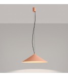 Thoro Lampa wisząca FINT brzoskwiniowa LED 4000K TH.963