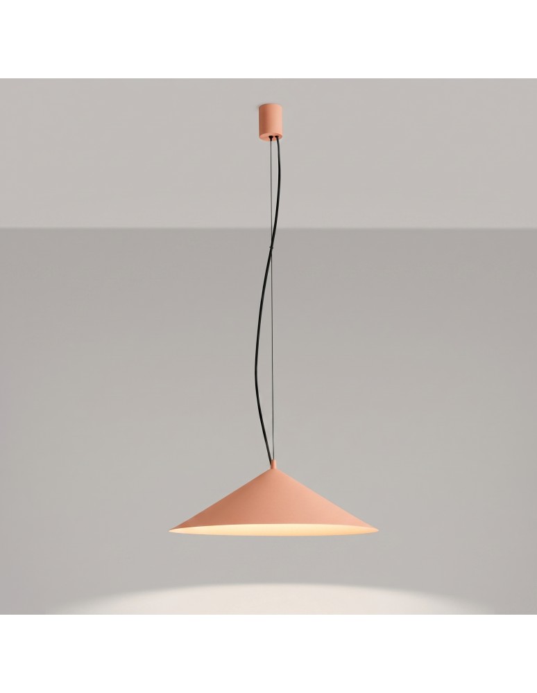 Thoro Lampa wisząca FINT brzoskwiniowa LED 4000K TH.963