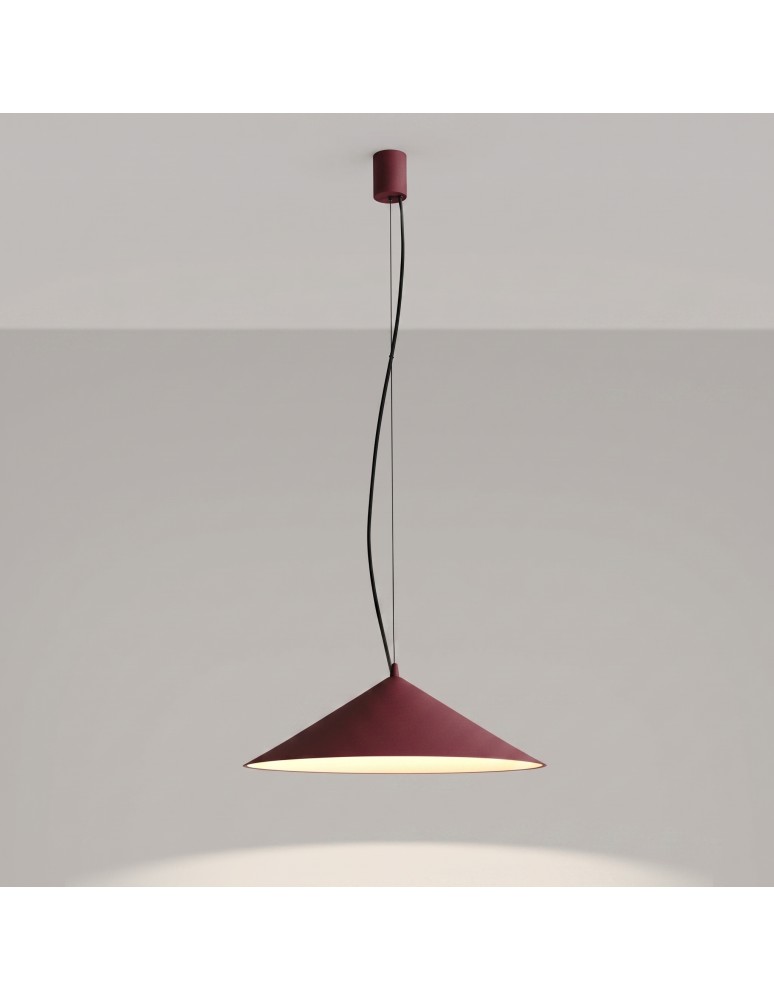Thoro Lampa wisząca FINT burgund LED 4000K TH.964