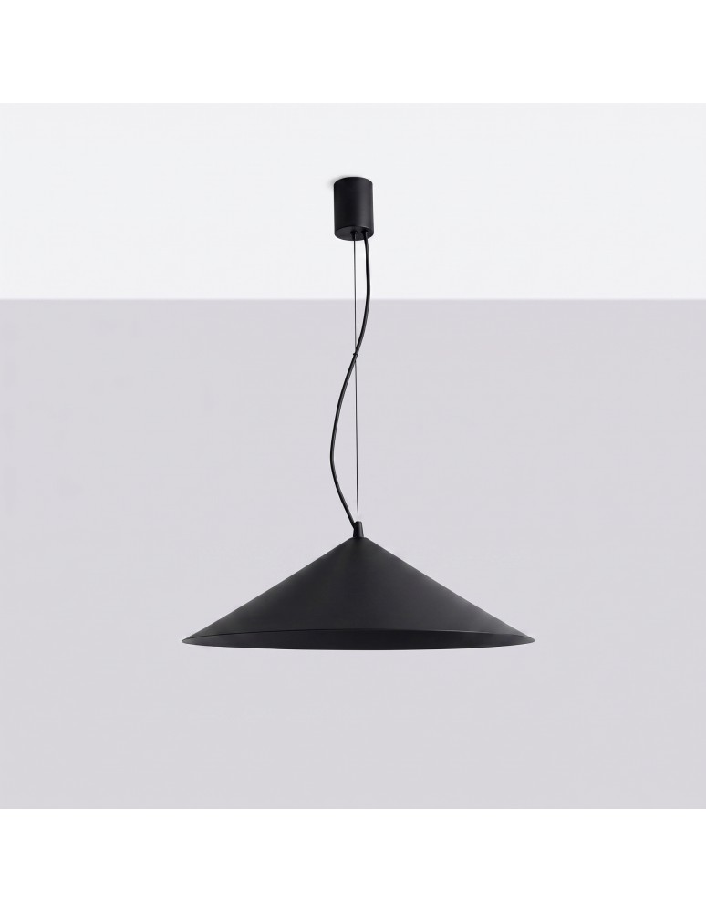 Thoro Lampa wisząca FINT czarna LED 4000K TH.965